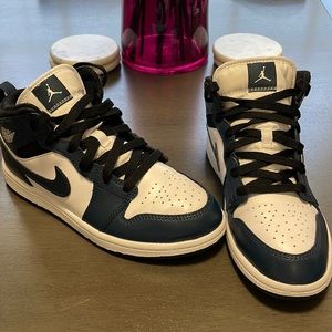 (PS) Air Jordan 1 Mid 'Armory Navy' 640734-411